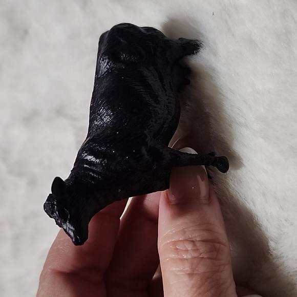 VINTAGE  HARD PLASTIC ANIMALS TOYS,  BUNDLE  OF 5 ANIMALS. - Picture 8 of 11